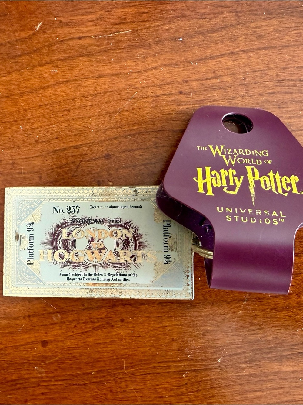 Harry Potter Maroon Platform 9 3/4 Luggage Tag by The Wizarding World
